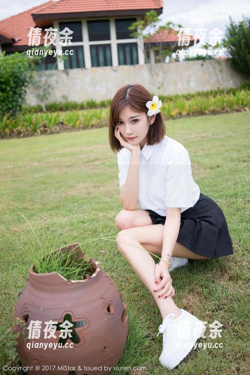 MiStar魅妍社-韩冰冰儿 MiStar魅妍社 - 校园里的小插曲:韩冰冰儿的写真图包
