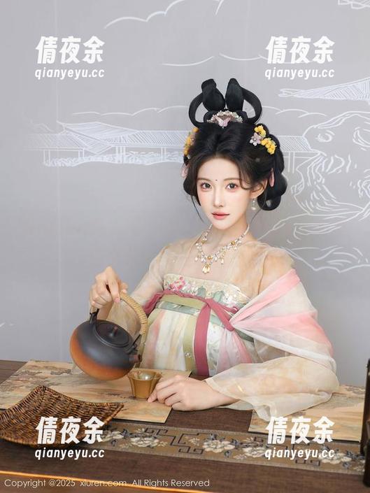 Xiuren秀人网 - 看！陈梵妮Fanny的黑色合集，黑是一种态度？