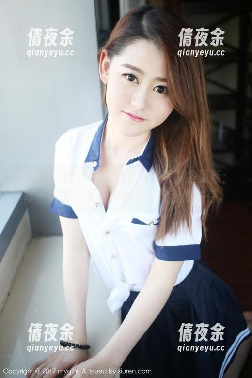 美媛馆-Ellie艾栗栗 美媛馆 - Ellie艾栗栗空姐写真集更新:每一张都在提醒,优雅与攻击力并存。