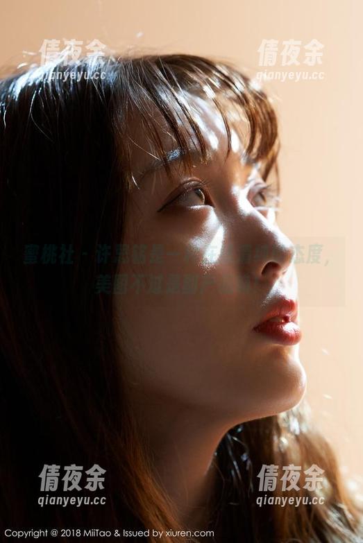 蜜桃社 - 许思铭是一种在线清纯的态度，美图不过是副产品嘛！
