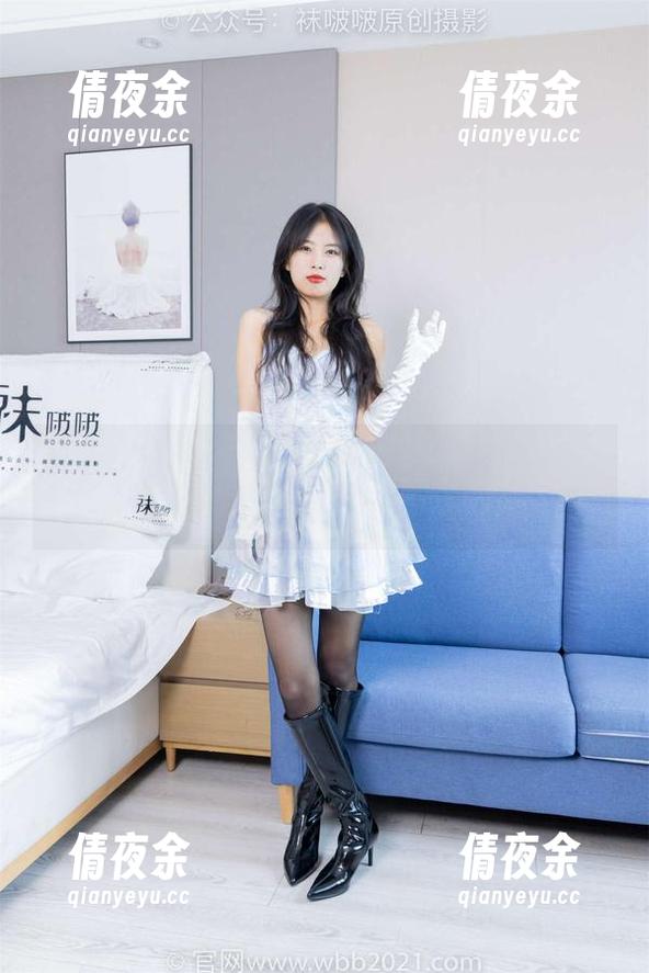 袜啵啵 - 一张完美的免费照片——果果的肉丝演绎，脚尖微微加固